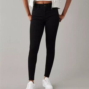 American Eagle Outfitters Super stretch high waisted Black Jeggings